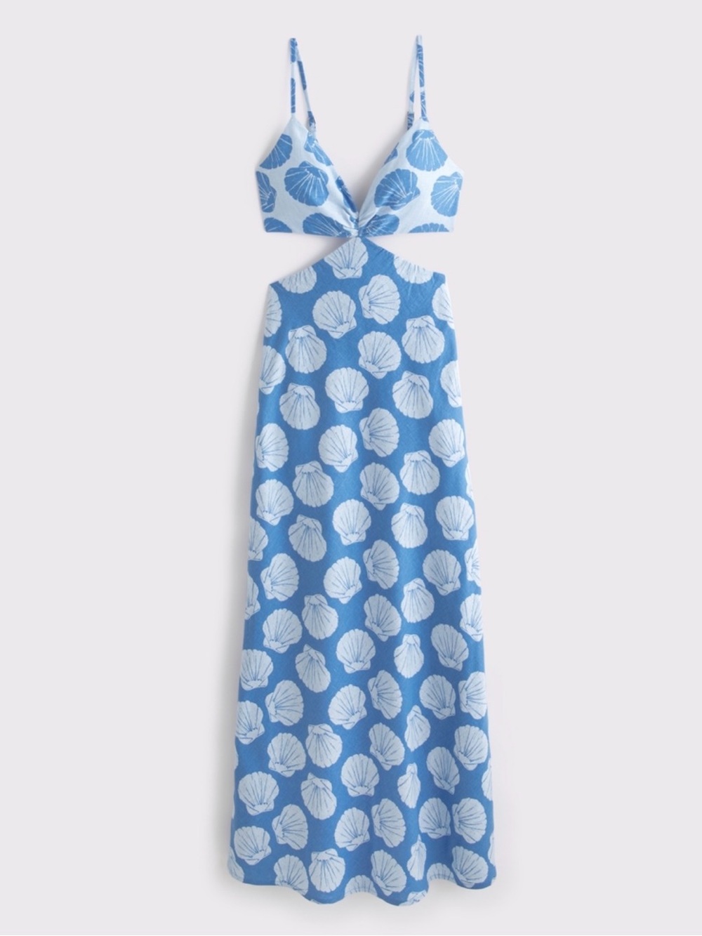 Abercrombie Slip Cutout Maxi Dress